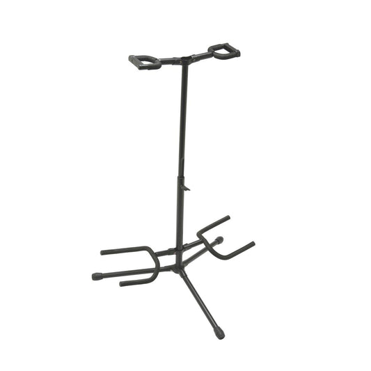 On-Stage Deluxe Folding Double Guitar Stand