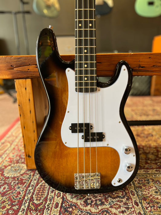 Oscar Schmidt Solid P Style Body Electric Bass Tobacco Sunburst