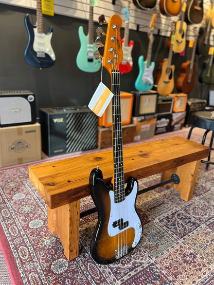 Oscar Schmidt Solid P Style Body Electric Bass Tobacco Sunburst