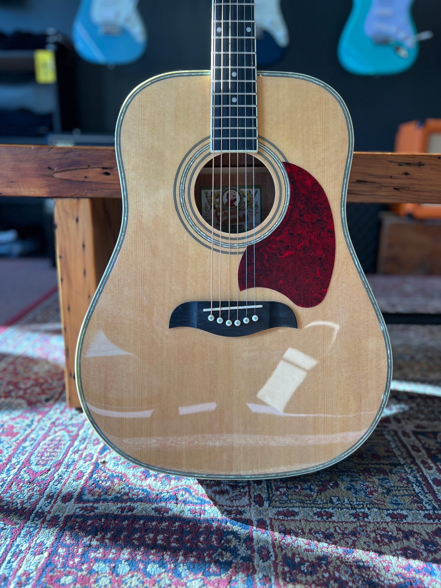 Oscar Schmidt Dreadnought Size Spruce Top Acoustic Guitar