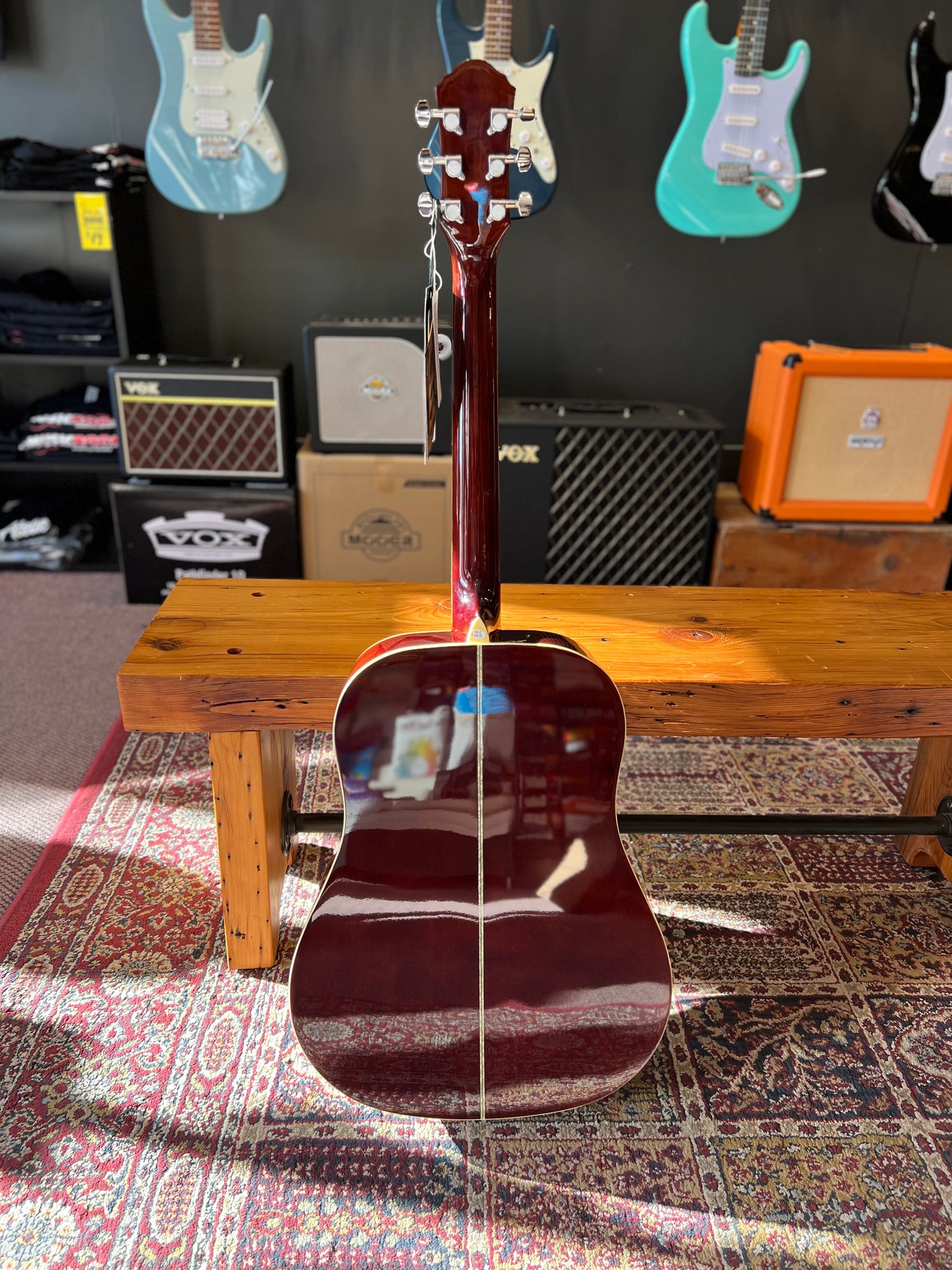 Oscar Schmidt Dreadnought Size Spruce Top Acoustic Guitar