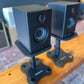 PreSonus Eris 3.5 Speakers USED (Like New!) with Yorkville Desk Stands