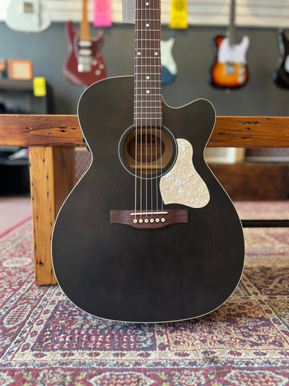 Art & Lutherie Legacy Faded Black CW Acoustic Guitar with Fishman Presys II