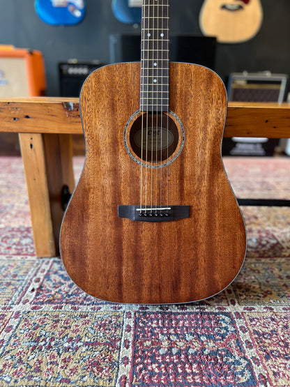 Cort Earth Series Acoustic Guitar, Open Pore