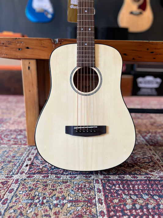 Cort Travel Acoustic Guitar, Open Pore