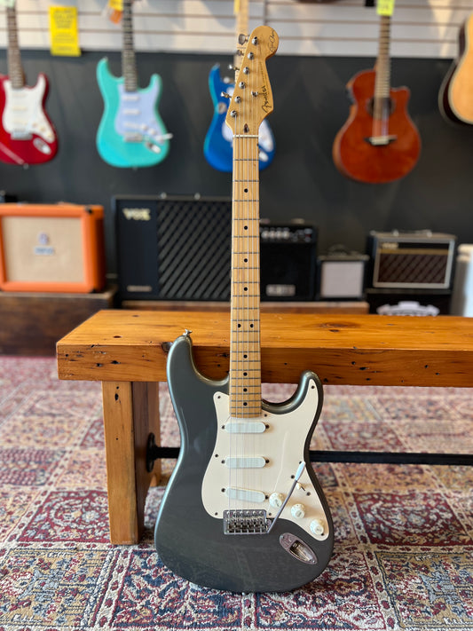 Fender Eric Clapton Stratocaster Electric Guitar - Late 80's Pewter Grey Metallic USED
