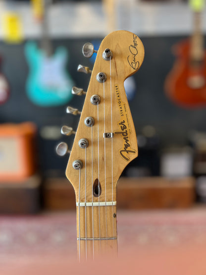 Fender Eric Clapton Stratocaster Electric Guitar - Late 80's Pewter Grey Metallic USED