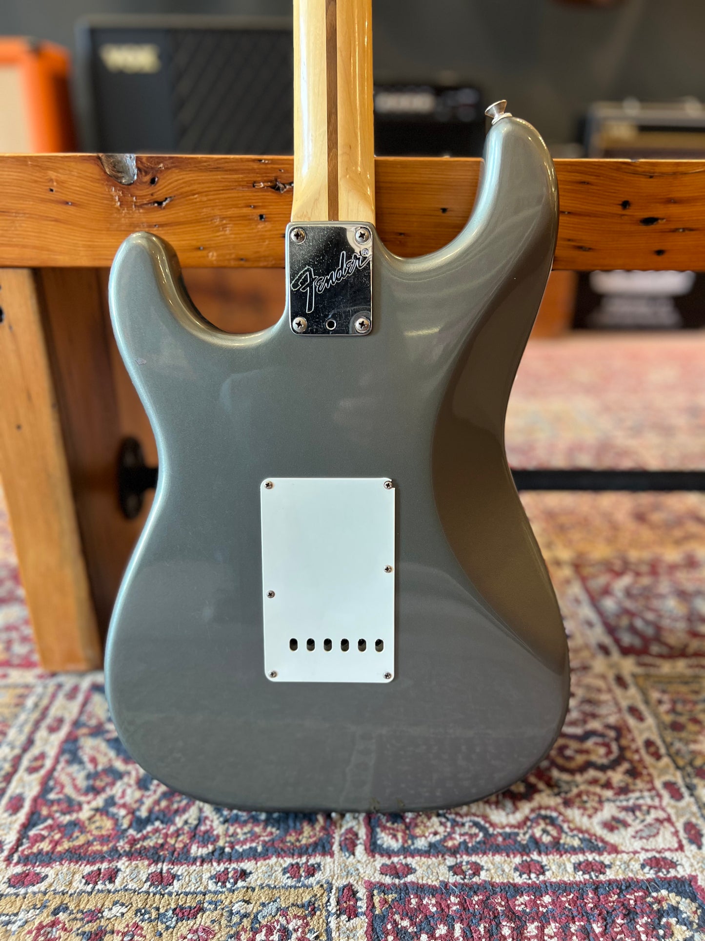 Fender Eric Clapton Stratocaster Electric Guitar - Late 80's Pewter Grey Metallic USED