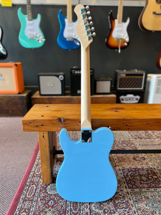 Groove Tele Style Electric Guitar Baby Blue