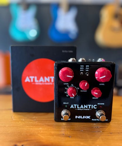 Nux Atlantic Delay & Reverb Pedal USED MINT