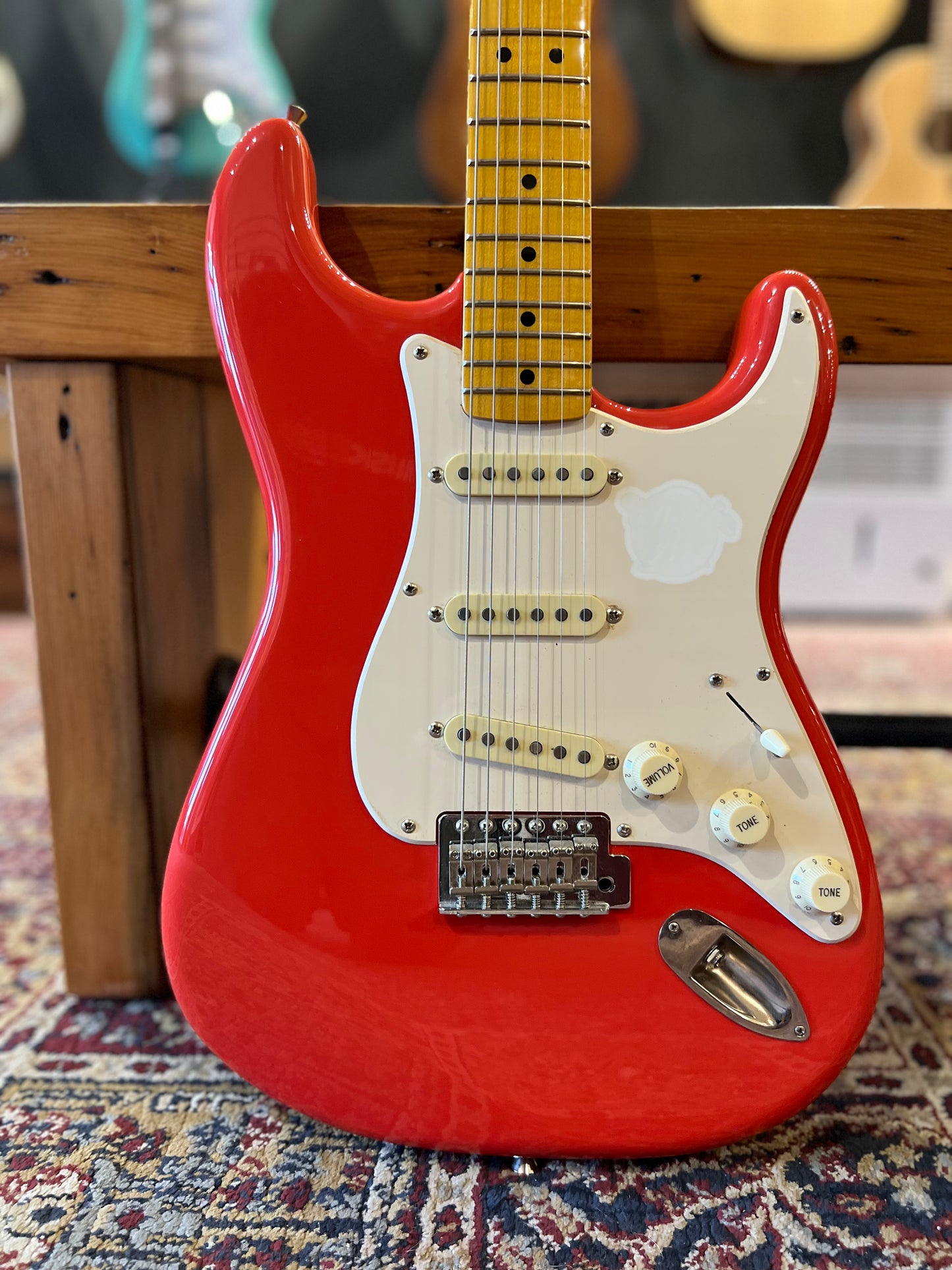 Squier Classic Vibe '50s Stratocaster with Maple Neck/Fingerboard - Fiesta Red USED