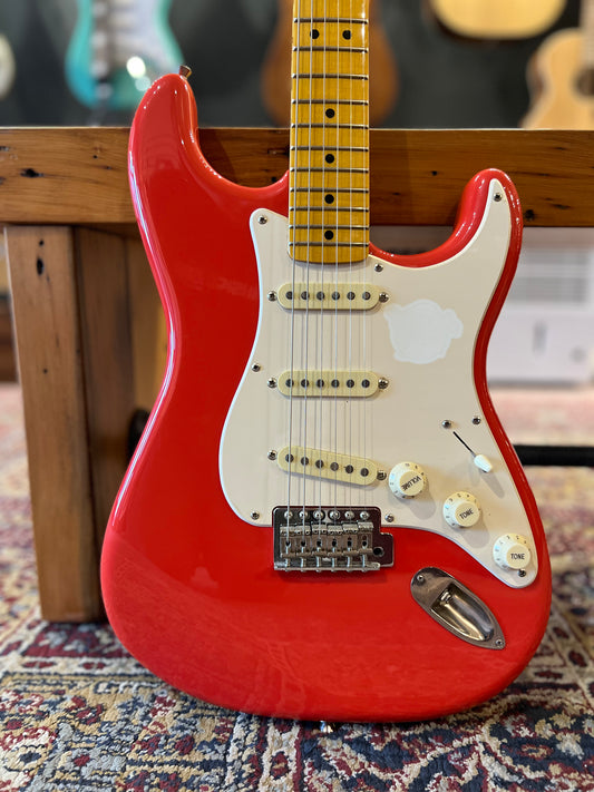 Squier Classic Vibe '50s Stratocaster with Maple Neck/Fingerboard - Fiesta Red USED