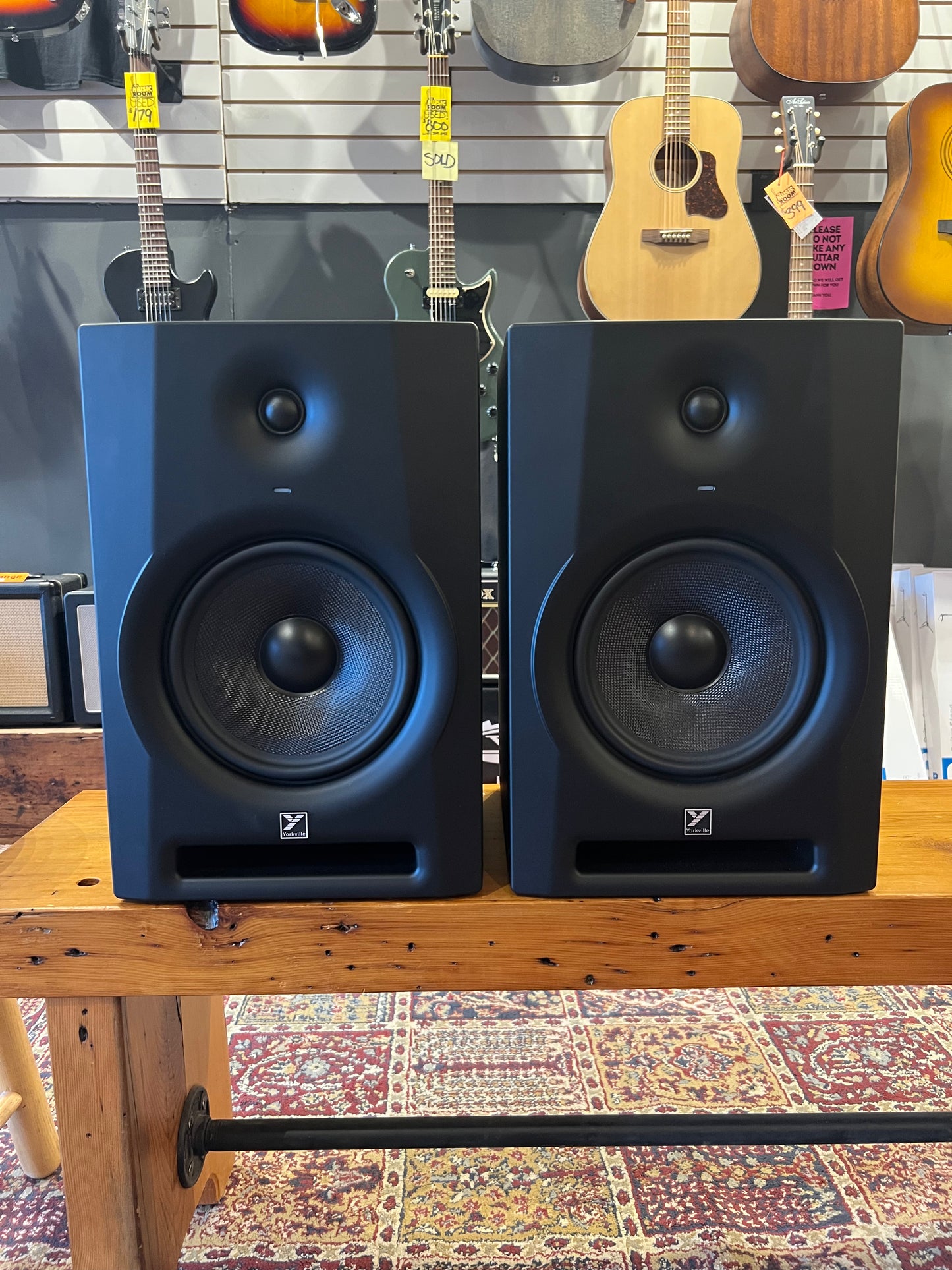 Yorkville YSM8 Monitor Speaker Pair USED