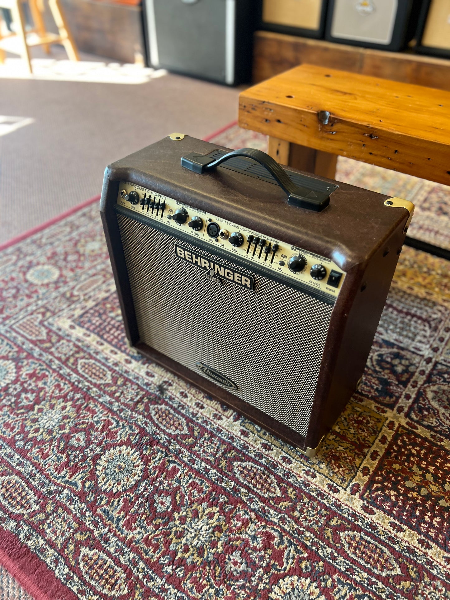 Behringer Ultra Acoustic Guitar Amplifier USED