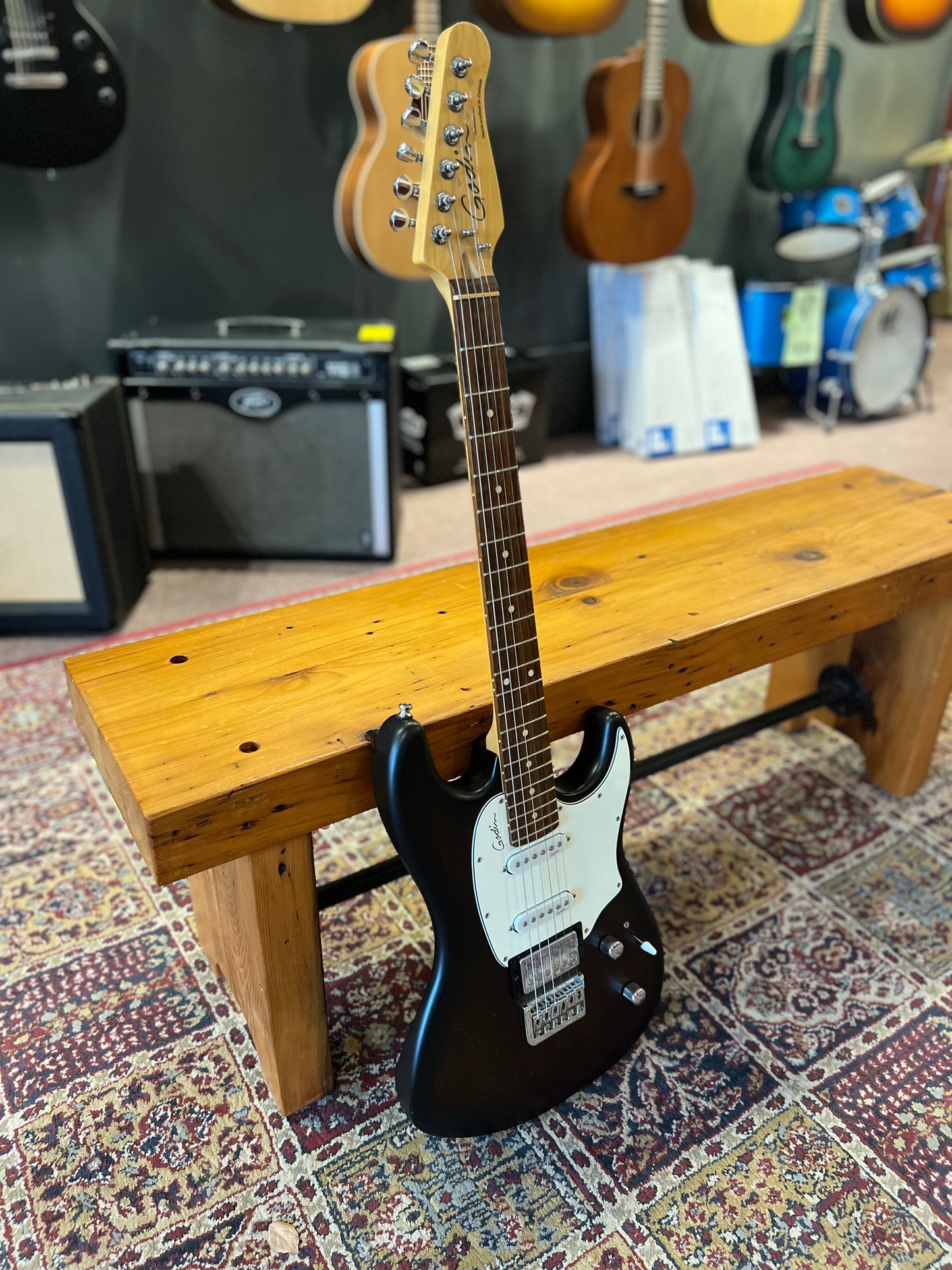 Godin Session HT Electric Guitar Bourbon Burst USED