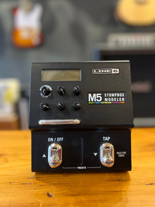 Line 6 M5 Stompbox Effects Pedal Modeler USED