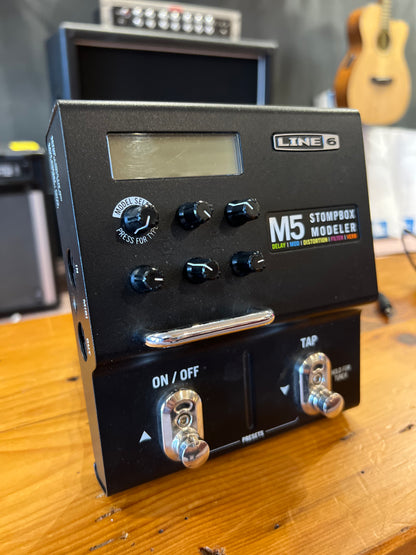 Line 6 M5 Stompbox Effects Pedal Modeler USED