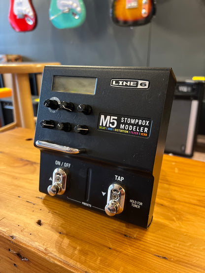 Line 6 M5 Stompbox Effects Pedal Modeler USED