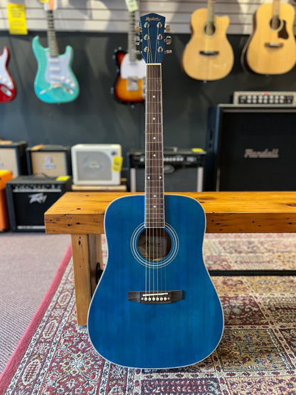 Madera Acoustic Guitar Blue