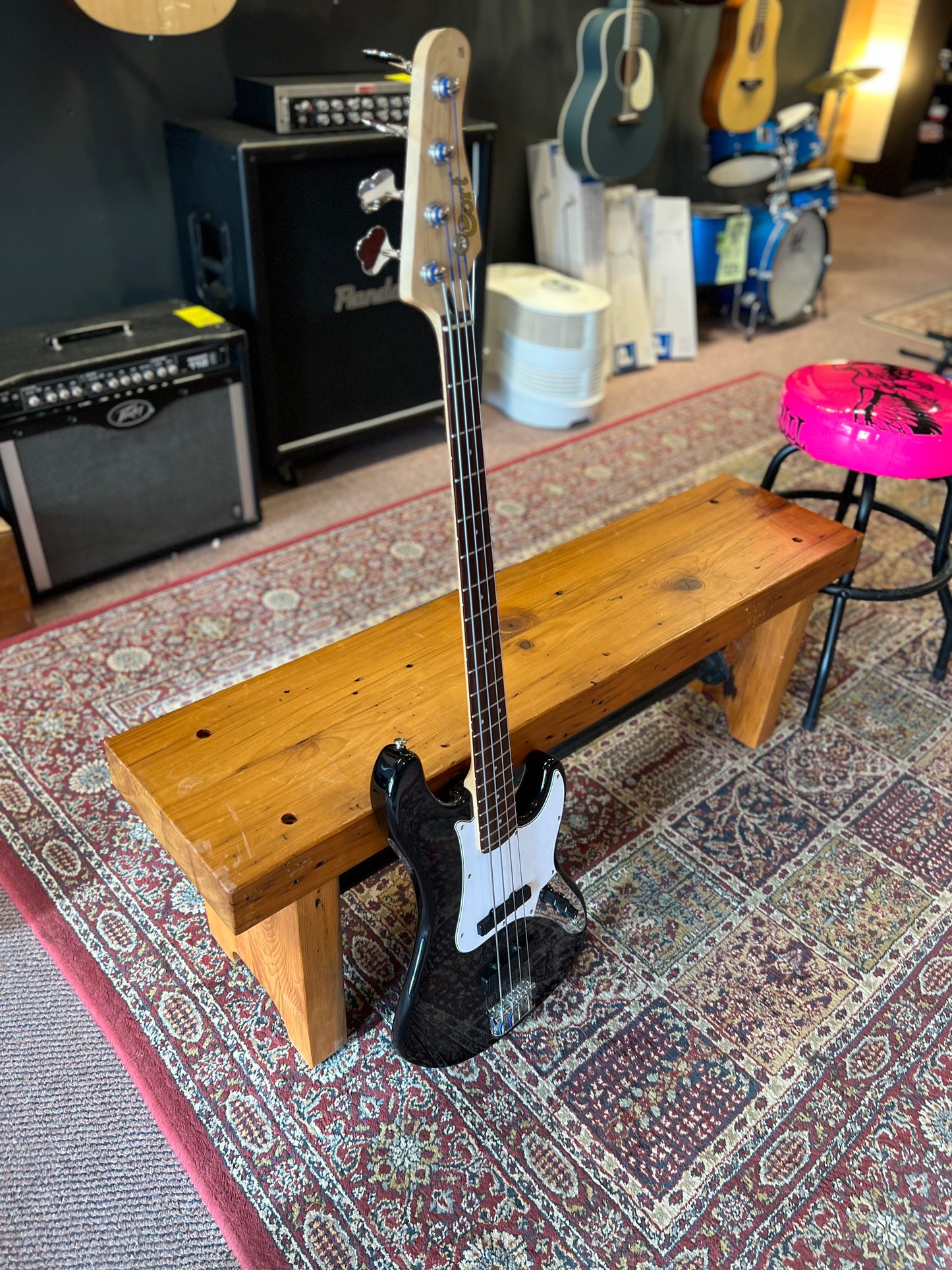 Cort Gb Series Bass Guitar Dark Burst USED