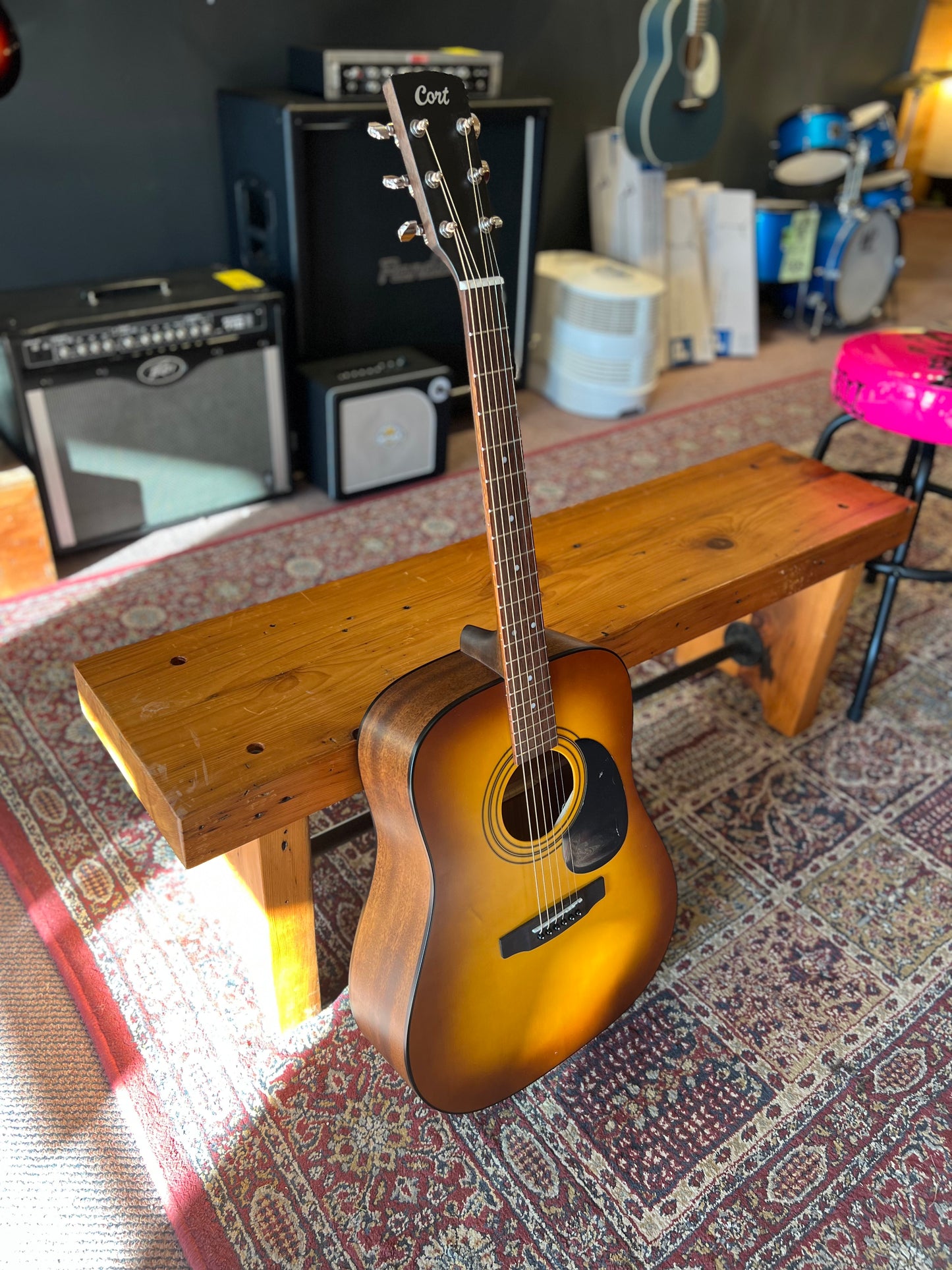 Cort Standard Series Acoustic Guitar Satin Sunburst USED