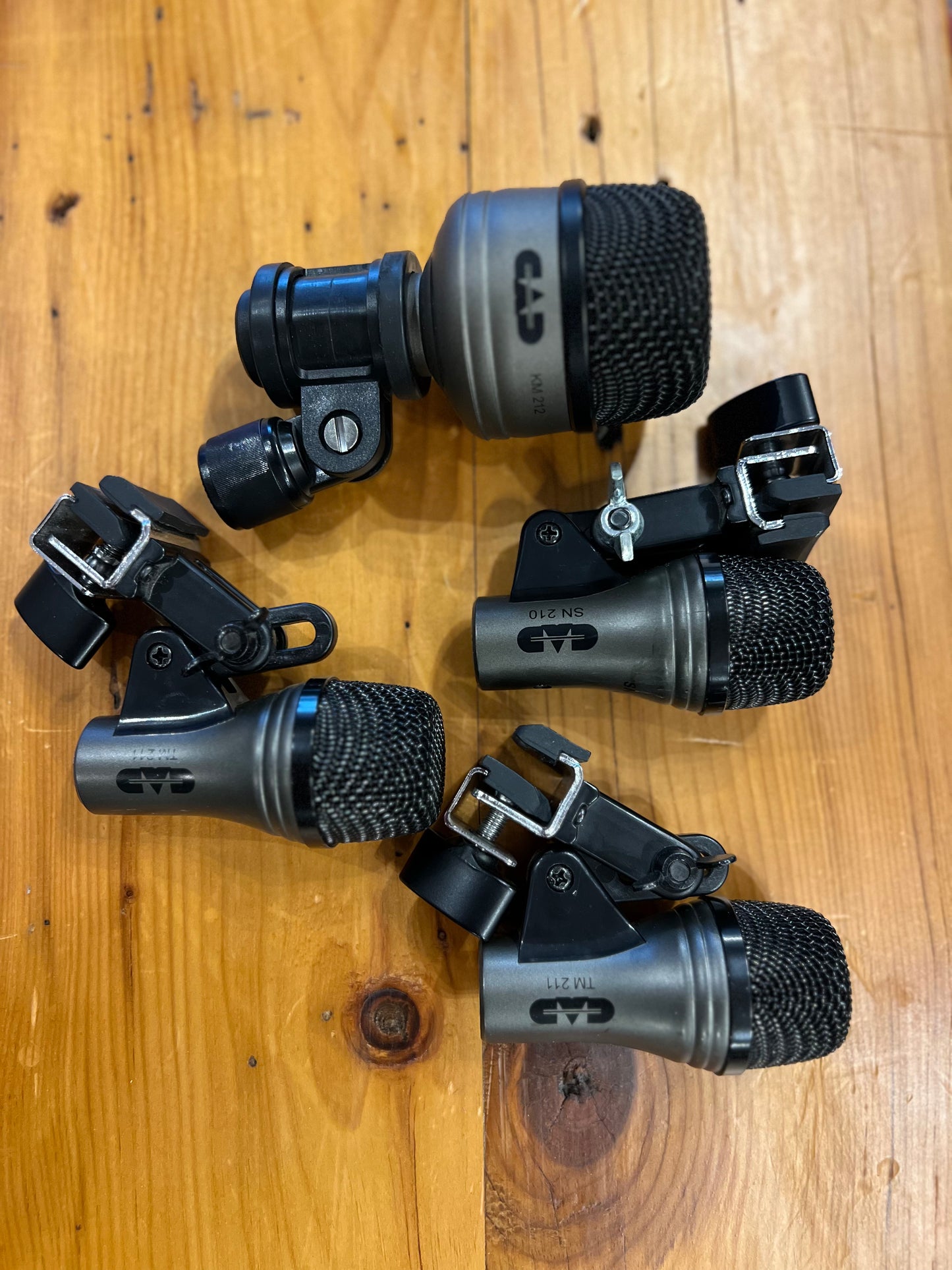 CAD 4 pc. Drum Microphone set USED
