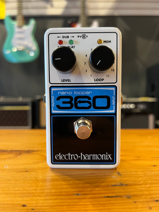 Electro-harmonix Nano Looper 360 Effects Pedal USED