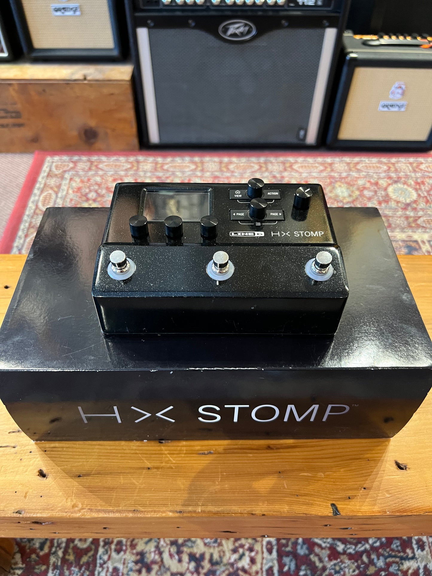 Line 6 HX Stomp Multi Effects Pedal and Amp Modeler USED