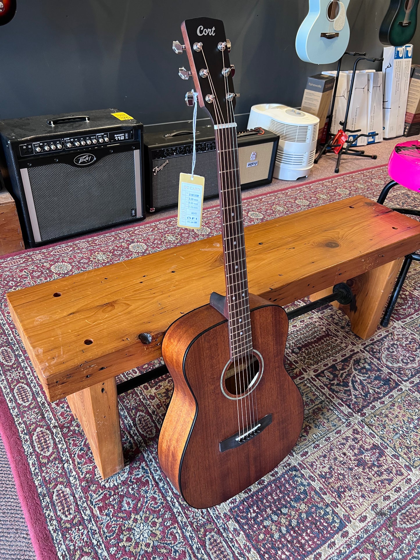 Cort Folk Acoustic Guitar Mahogany