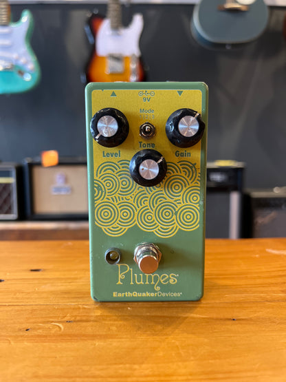 Earthquaker Devices Plumes Overdrive Pedal USED
