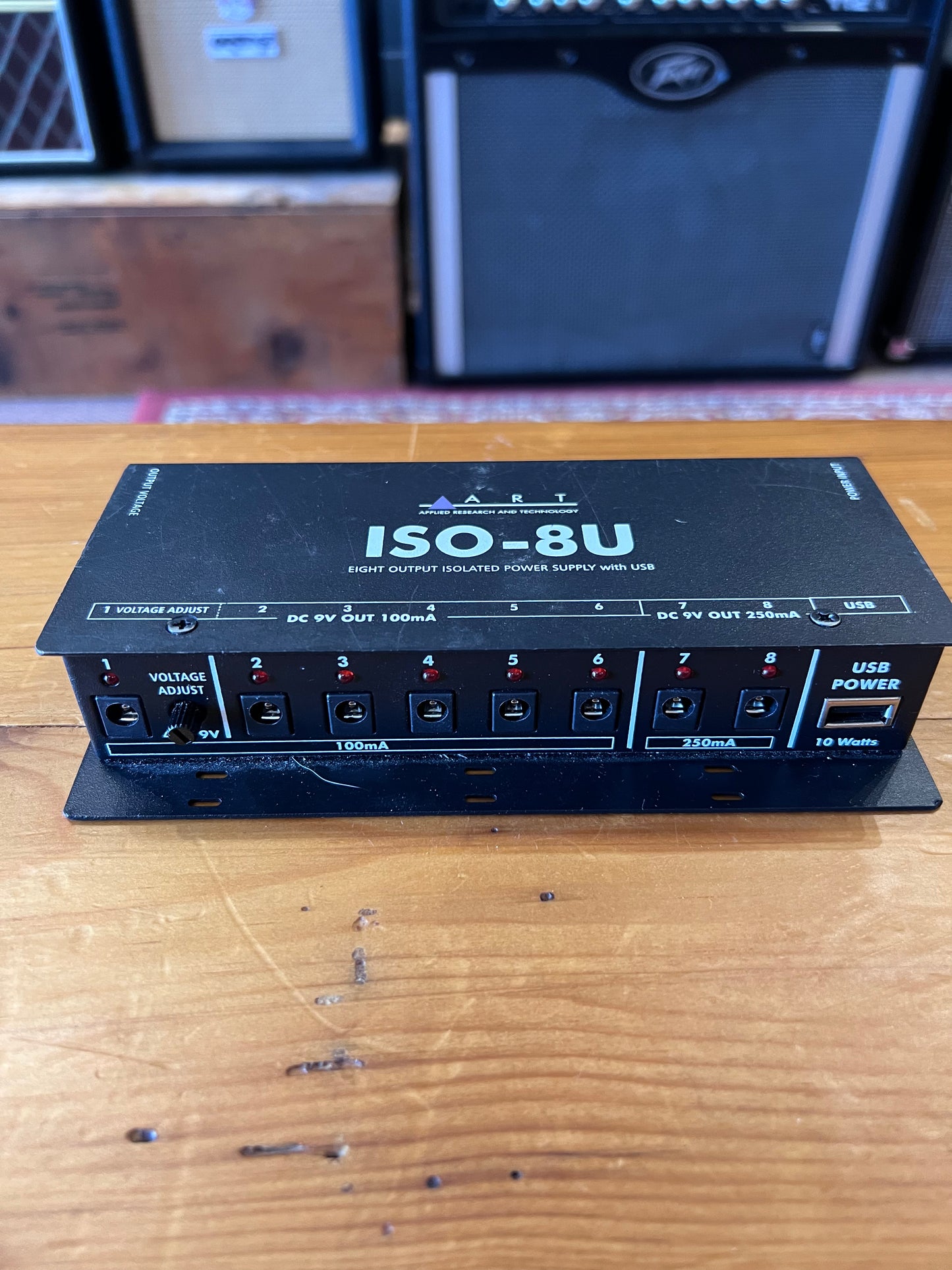 ART ISO-8U Isolated Pedal Power Supply USED