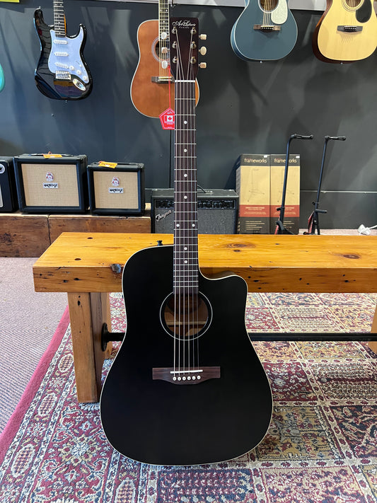 Art & Lutherie Americana Acoustic Guitar Faded Black CW (Discounted SF)