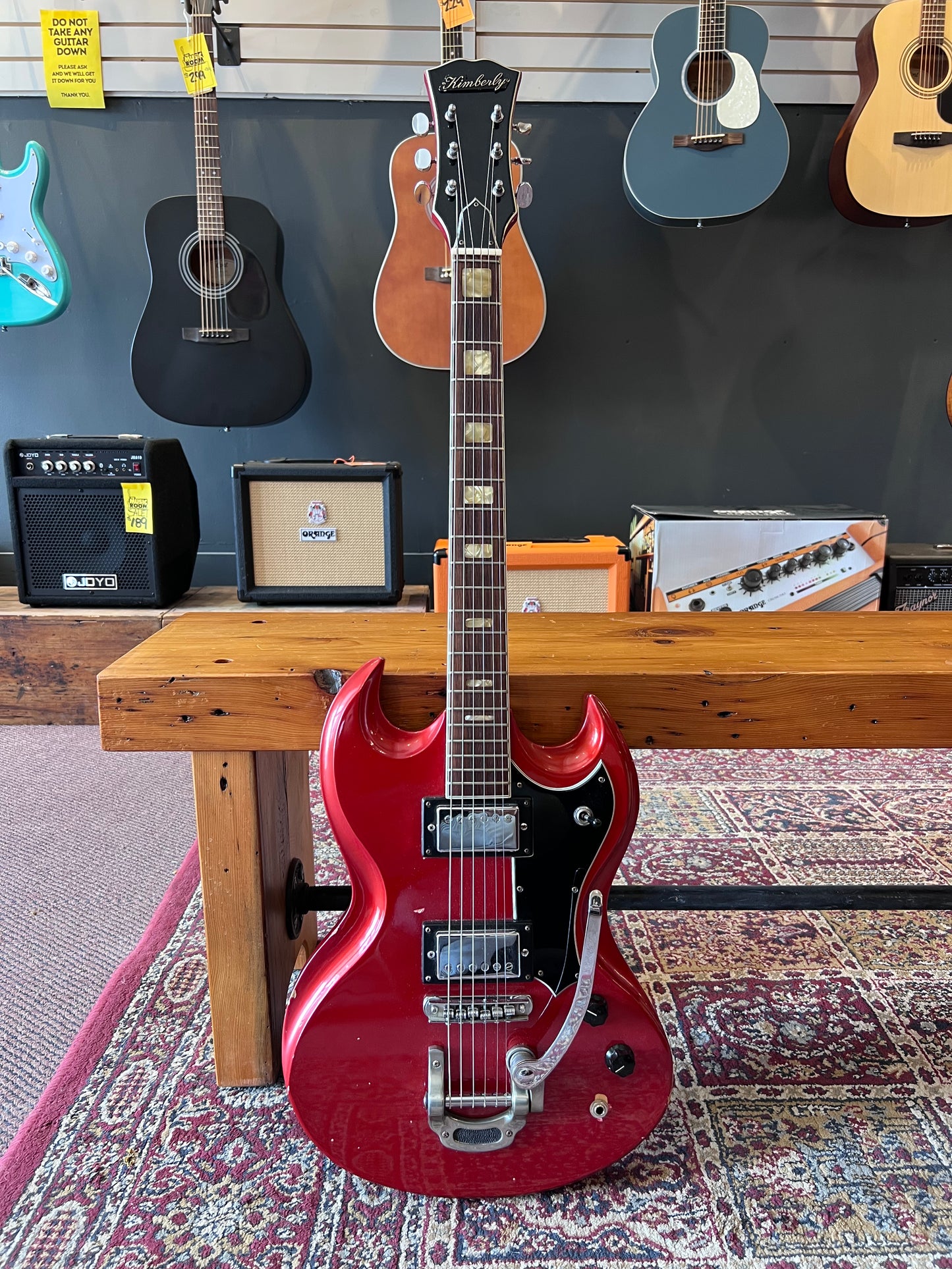Kimberly Vintage Electric Guitar USED