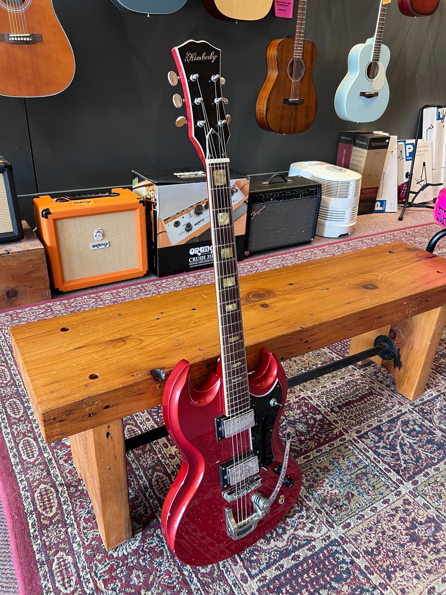 Kimberly Vintage Electric Guitar USED