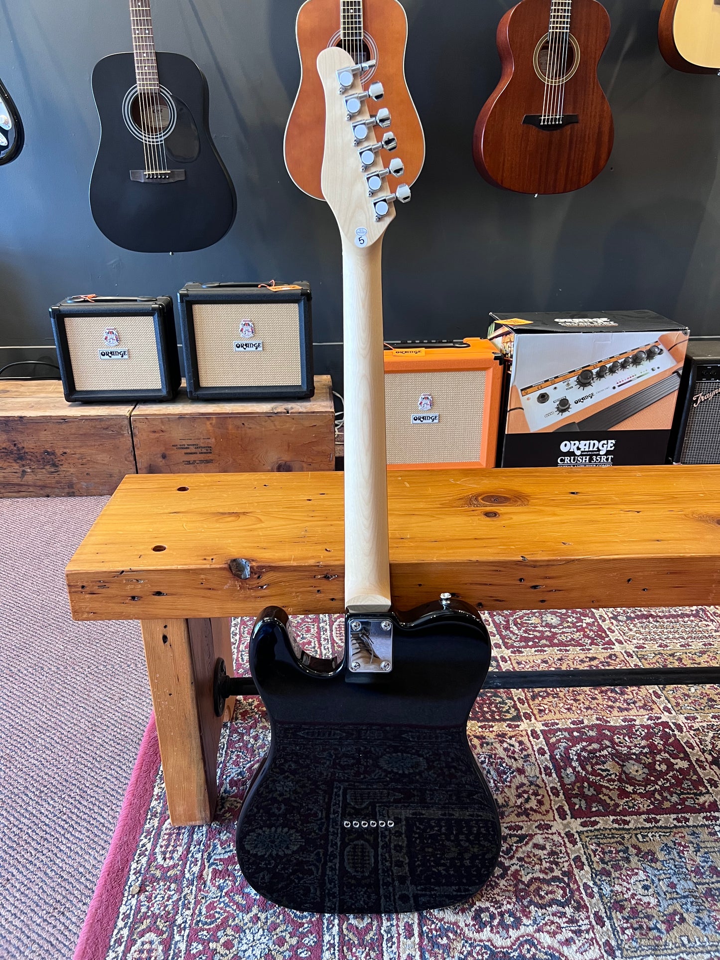 Jay Turser Telecaster Style Electric Guitar - Black