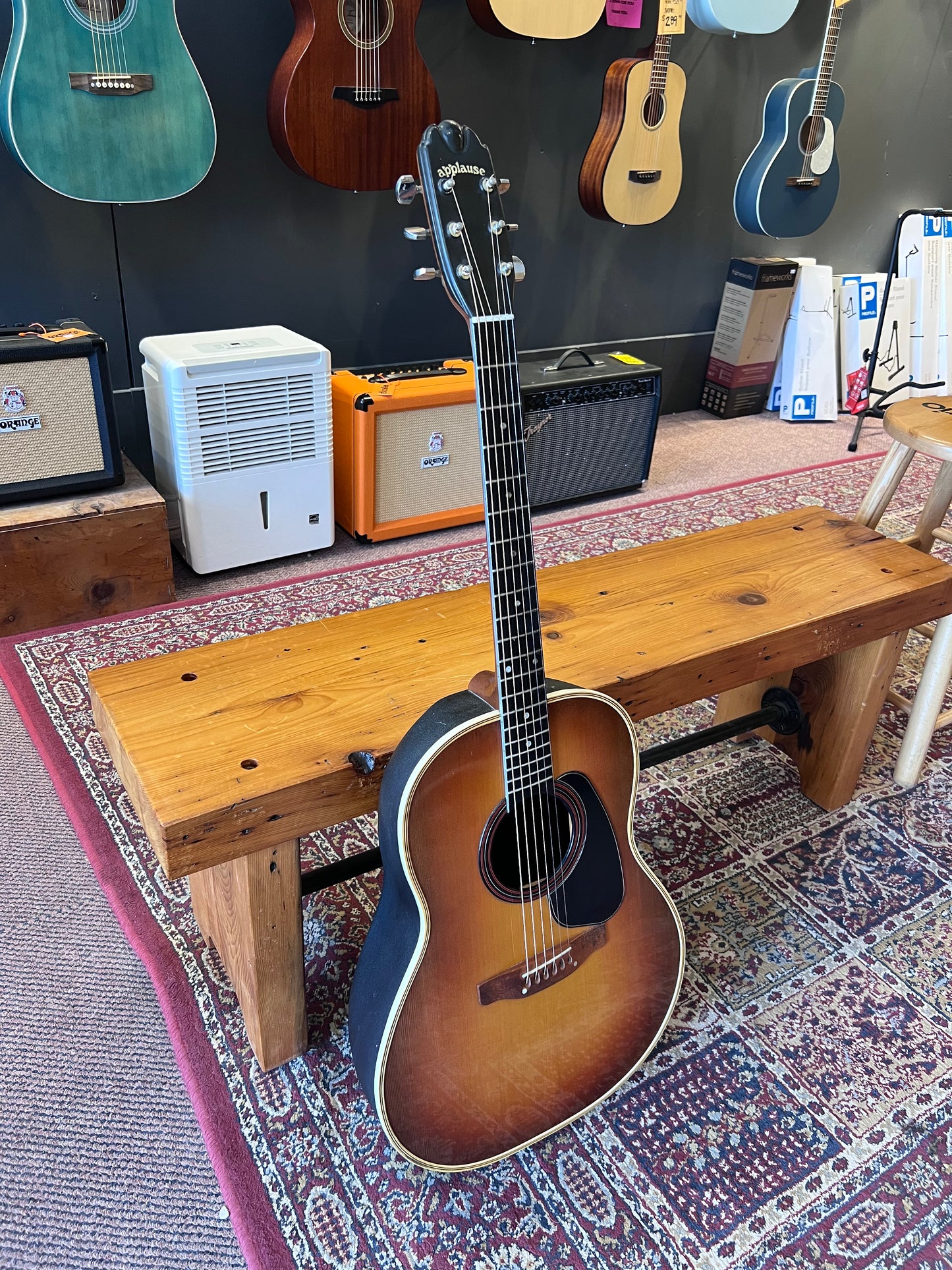 1970's Applause Acoustic Guitar - Aluminum neck model USED