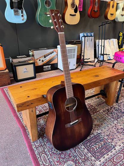Sigma Aged Dreadnought Acoustic / Electric Guitar, Distressed Satin B-STOCK