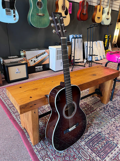 Sigma 1 Series Solid Sitka Spruce Top Parlour Acoustic Guitar, Sunburst B-STOCK