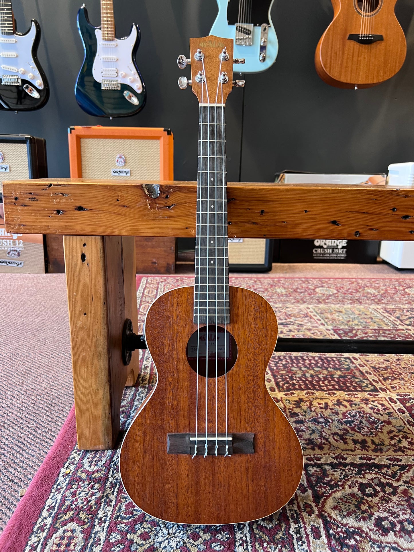 Kala Satin Mahogany Tenor w/EQ Ukulele B-STOCK