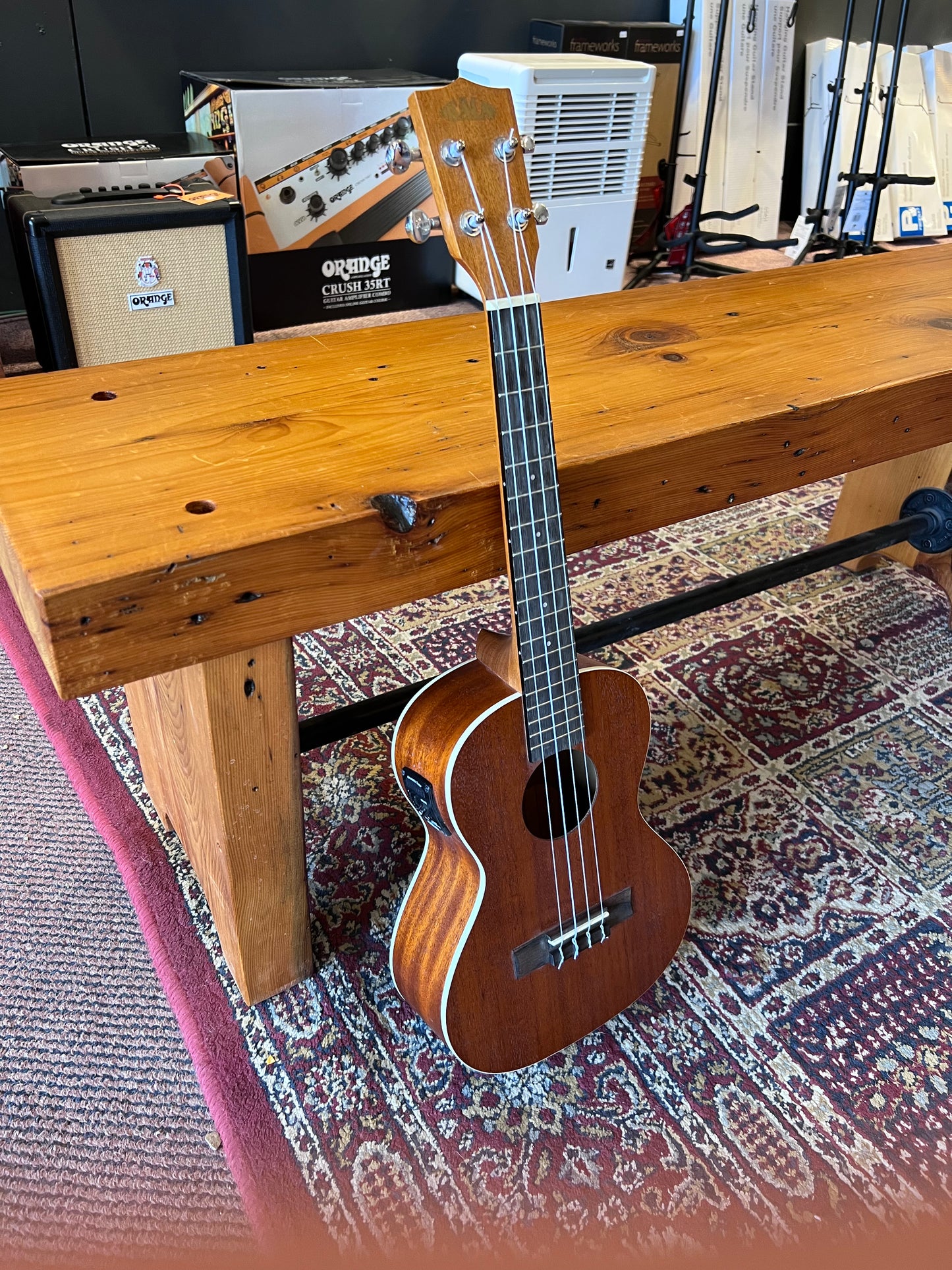Kala Satin Mahogany Tenor w/EQ Ukulele B-STOCK