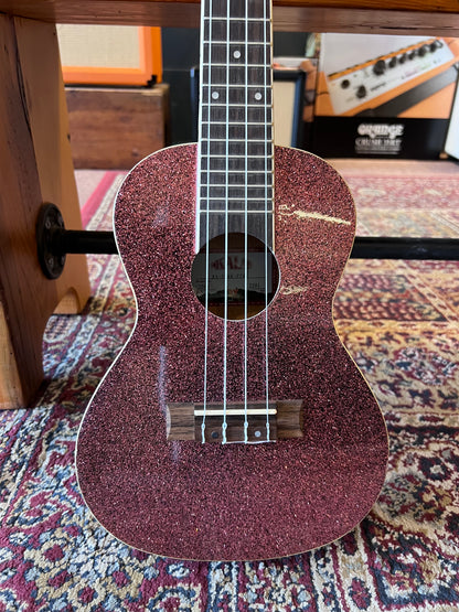 Kala Sparkle Series Pink Champagne Concert Ukulele B-STOCK
