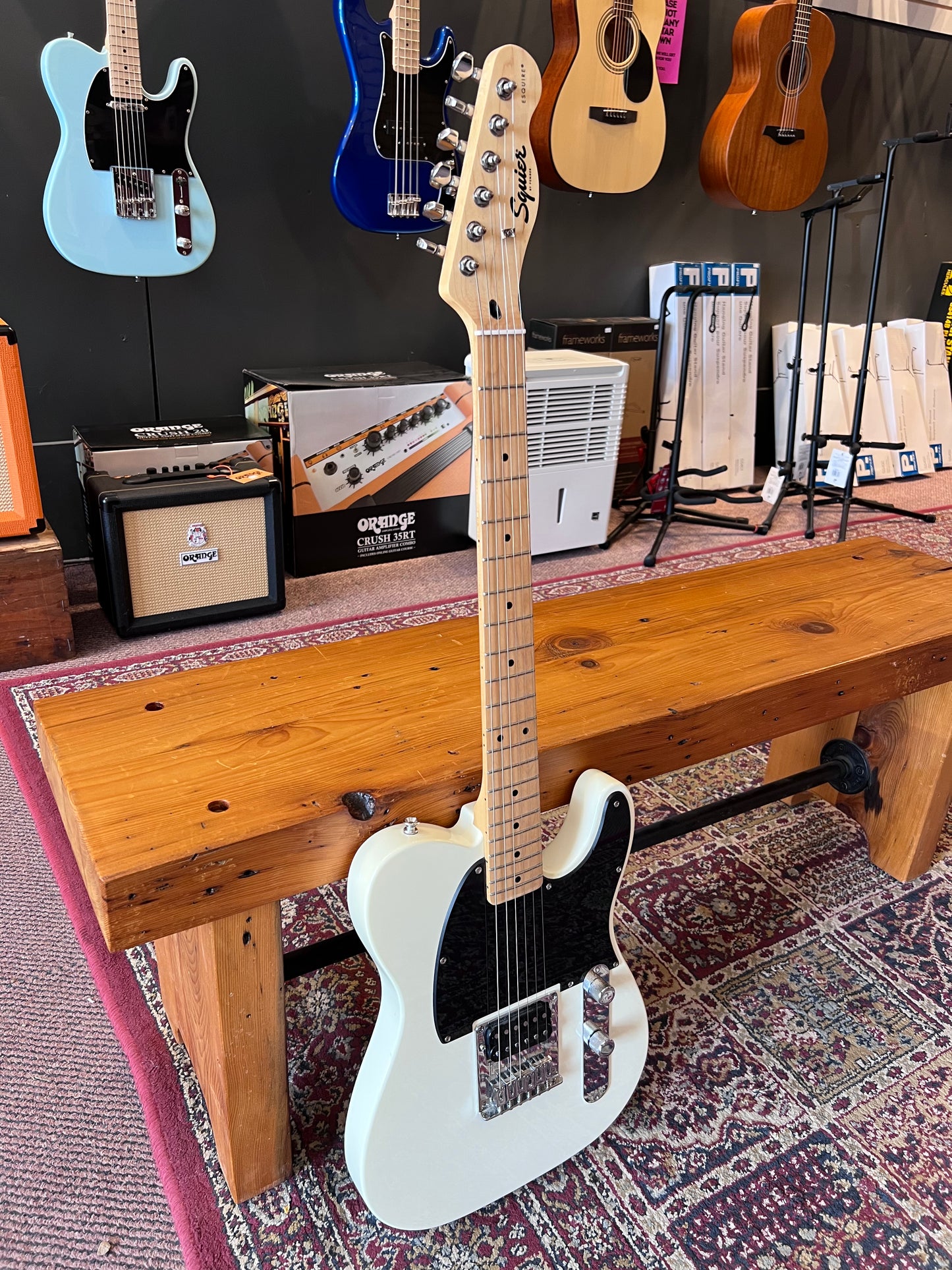 Squier Sonic Esquire H Electric Guitar - Arctic White USED