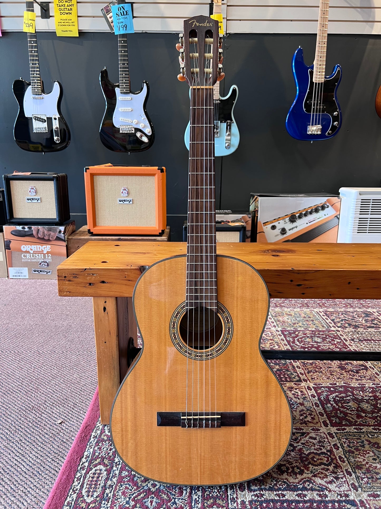 Fender CN-90 Classical Acoustic Guitar USED
