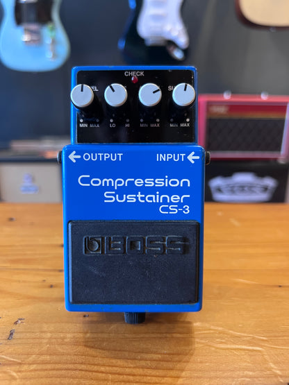 Boss CS-3 Compression Sustainer Effects Pedal USED