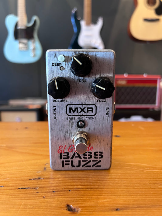 MXR El Grande Bass Fuzz Effects Pedal USED AS IS