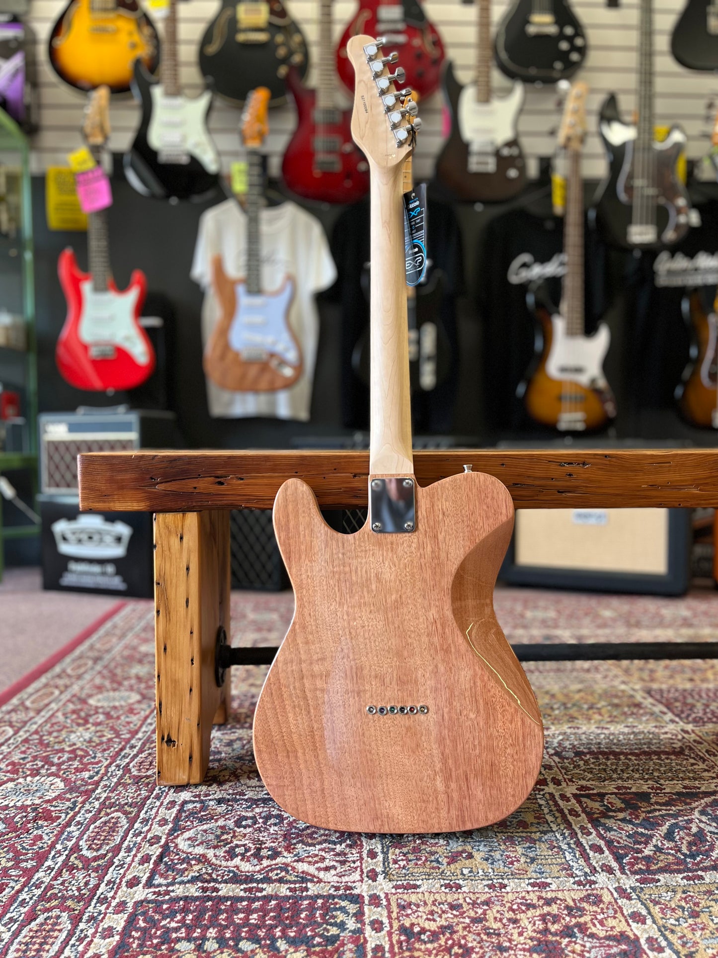 Jay Turser Telecaster Style Electric Gtr-Natural