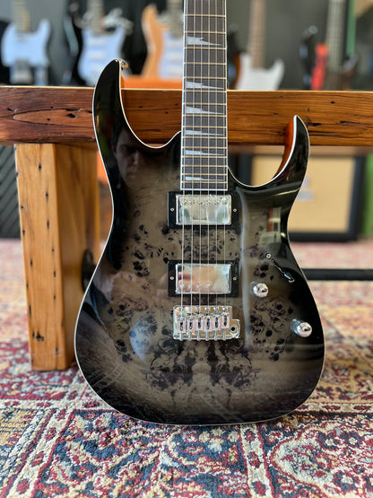 Ibanez GRG220PA1BKB Electric Guitar Brown/Black Burst