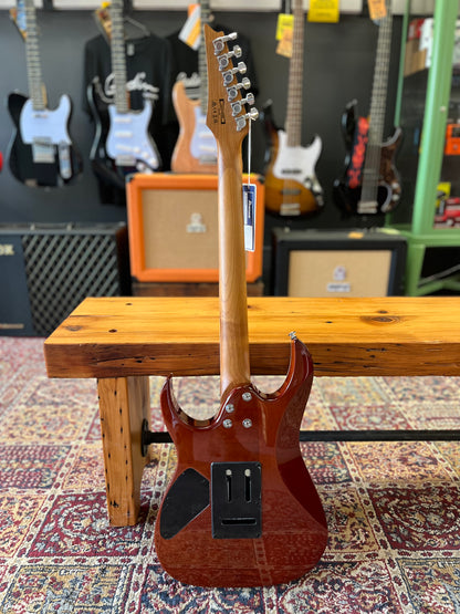 Ibanez GRG220PA1BKB Electric Guitar Brown/Black Burst