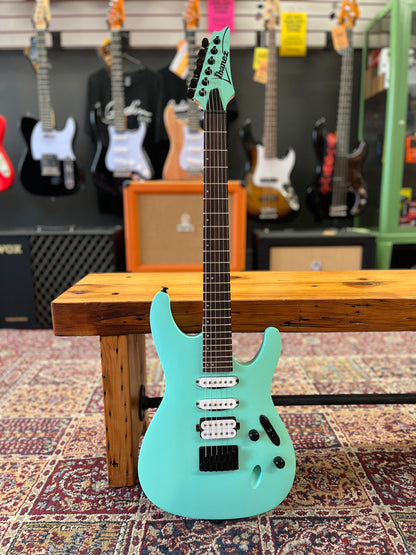 Ibanez S561SFM S Standard - Electric Guitar with Quantum Pickups - Sea Foam Green Matte