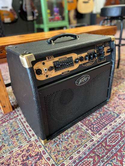 Peavey E110 Acoustic 1x10" 100W Acoustic Guitar Combo Amplifier w/ Effects USED